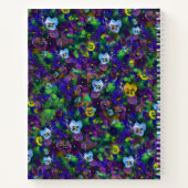 Pansy-Notebook (Lila Ausgabe) Notizblock (Rückseite)