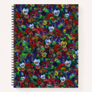 Pansy Notebook (Red Editon) Notizblock