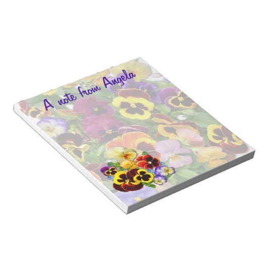 Pansy Notepad Notizblock (angewinkelt)