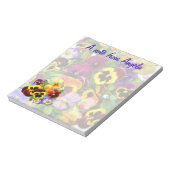 Pansy Notepad Notizblock (Rotiert)