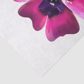 Pansy oder Orchid Blume - Retro 60er Summer BIG Seidenpapier (Ausschnitt)