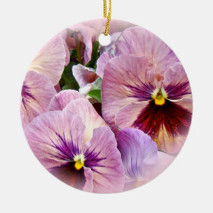Pansy Ornament - Rosa Lila - Alle Gelegenheiten