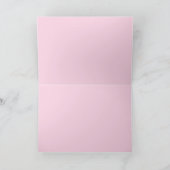 Pansy Panies Purple Flowers Karte (Innenseite)