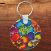 Pansy Parade Key Chain Schlüsselanhänger (Vorderseite)
