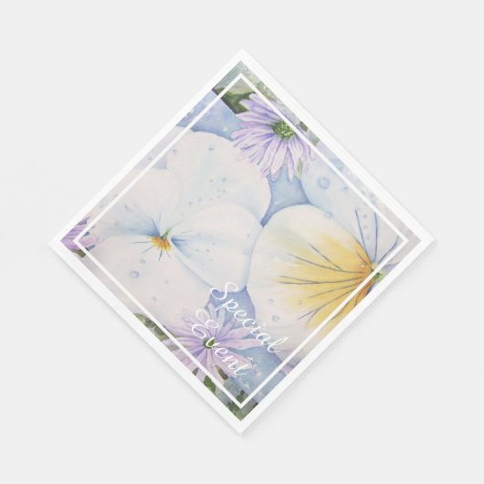 Pansy Party PARTY Serviette (Ecke)