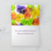 Pansy Party wird gut Karte (Innenseite)