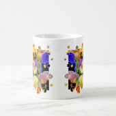 Pansy Patchwork Kaffeetasse (Mittel)