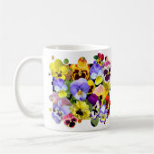 Pansy Patchwork Kaffeetasse (Links)