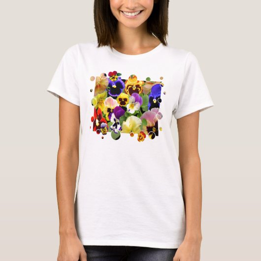 Pansy Patchwork T-Shirt (Vorderseite)