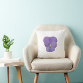 Pansy Petal Charm Throw Kissen (Stuhl )