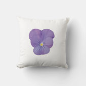 Pansy Petal Charm Throw Kissen (Vorderseite)