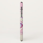 Pansy Pink Aquarell Stiefmütterchen Blumenstrauß B Case-Mate iPhone Hülle (Hinten/Links)