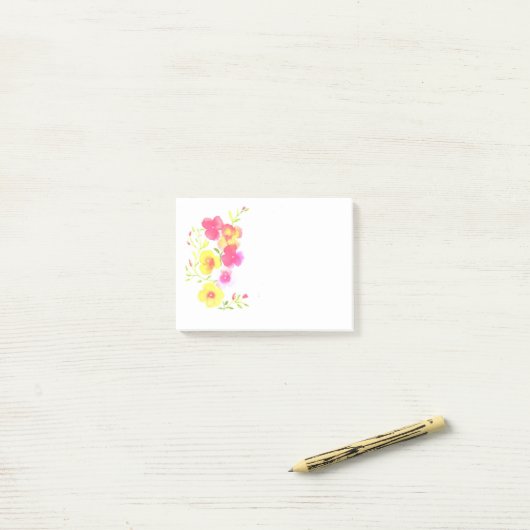 Pansy Post-it-Notizen Post-it Klebezettel (Auf Schreibtisch)