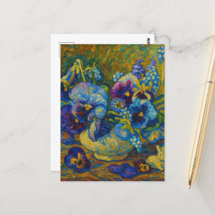 Pansy Postcard Postkarte