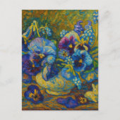 Pansy Postcard Postkarte (Vorderseite)