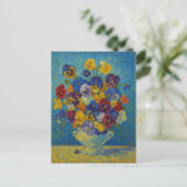 Pansy Postcard Postkarte (Stehend Vorderseite)