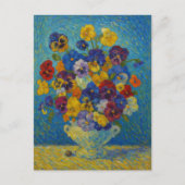 Pansy Postcard Postkarte (Vorderseite)