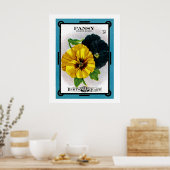 Pansy Poster (Küche)