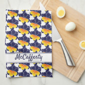 Pansy Power Geschirrtuch (Viertel Falte)