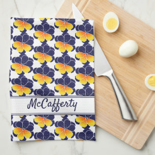 Pansy Power Geschirrtuch