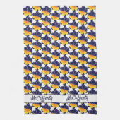 Pansy Power Geschirrtuch (Vertikal)