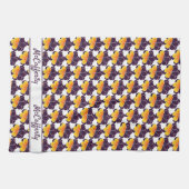 Pansy Power Geschirrtuch (Horizontal)