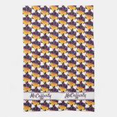 Pansy Power Geschirrtuch (Vertikal)