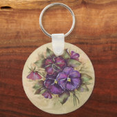 Pansy Schlüsselanhänger (Vorderseite)
