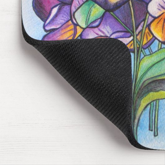 Pansy stellt mousepad gegenüber (Ecke)