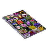 Pansy Stiefmütterchen Notizblock (Rechte Seite)