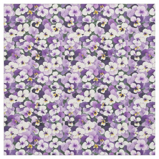 Pansy Stoff (Muster)