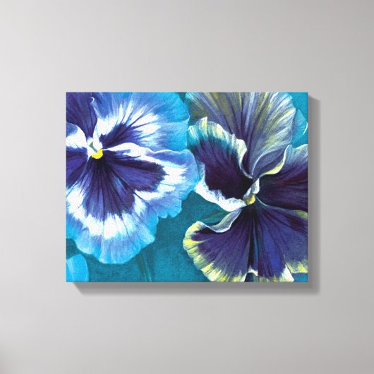 Pansy Studium Leinwand Packprint (Vorderseite)