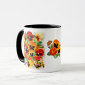 Pansy Sunset Tasse (Vorderseite Links)