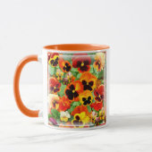 Pansy Sunset Tasse (Links)