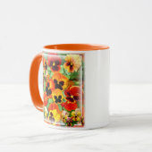 Pansy Sunset Tasse (Vorderseite Links)