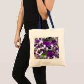 Pansy-Taschen-Tasche Tragetasche (Vorderseite (Produkt))