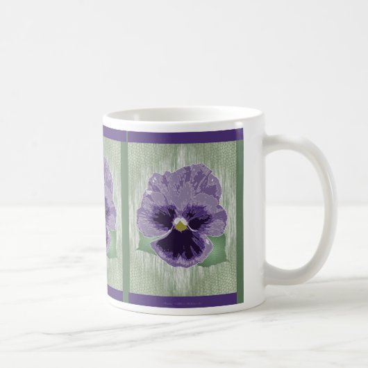 Pansy-Tasse Kaffeetasse (Rechts)