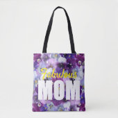 Pansy Tote Bag für Mutter Tasche (Vorderseite)