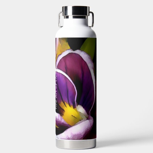 Pansy Trinkflasche (Vorderseite)