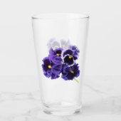 Pansy-Trinkglas Glas (Vorderseite)