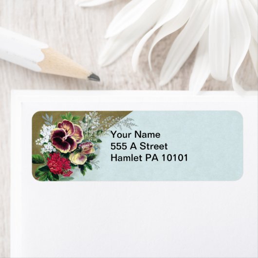 Pansy Tussie Mussie (Insitu)