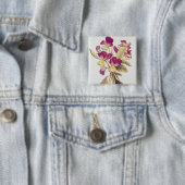 Pansy, von "La Guirlande de Julie", c.1642 Button (Beispiel)