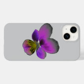 Pansy Wild Dark Lila Case-Mate iPhone Hülle (Rückseite (Horizontal))