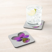 Pansy Wild Dark Lila Cork Untersetzer (Rechte Seite)
