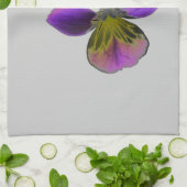 Pansy Wild Dark Lila Kitetücher Küchentuch (Gefaltet)