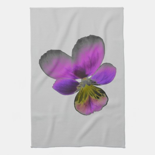 Pansy Wild Dark Lila Kitetücher Küchentuch (Vertikal)