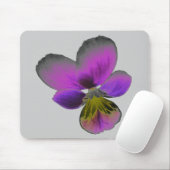 Pansy Wild Dark Lila Mousepad (Mit Mouse)