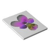 Pansy Wild Dark Lila Notepad Notizblock (angewinkelt)