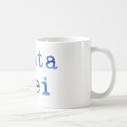 Panta rhei "alles fließt " kaffeetasse (Rechts)