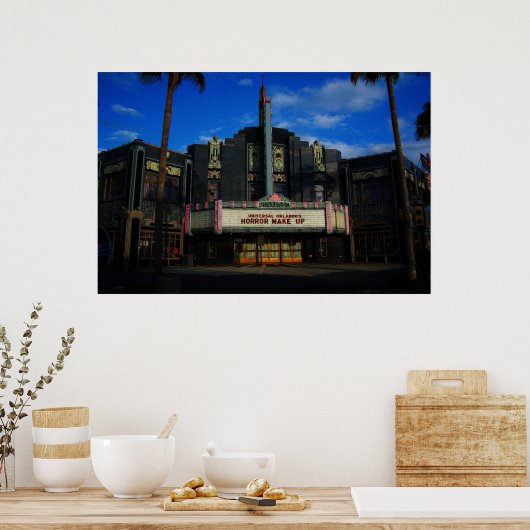 Pantages Theater Universell Studios Poster (Küche)